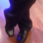 Speaking from the stage...